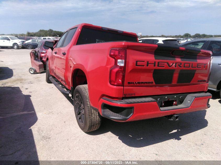 2022 CHEVROLET SILVERADO 1500 LTD CUSTOM 1GCPWBEK7NZ236456