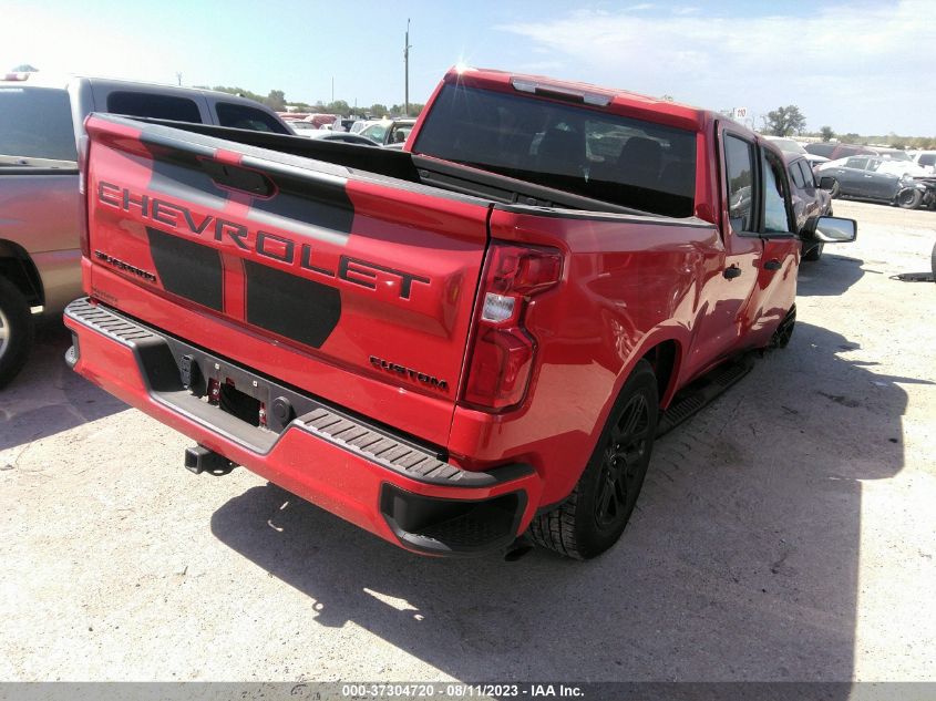 2022 CHEVROLET SILVERADO 1500 LTD CUSTOM 1GCPWBEK7NZ236456