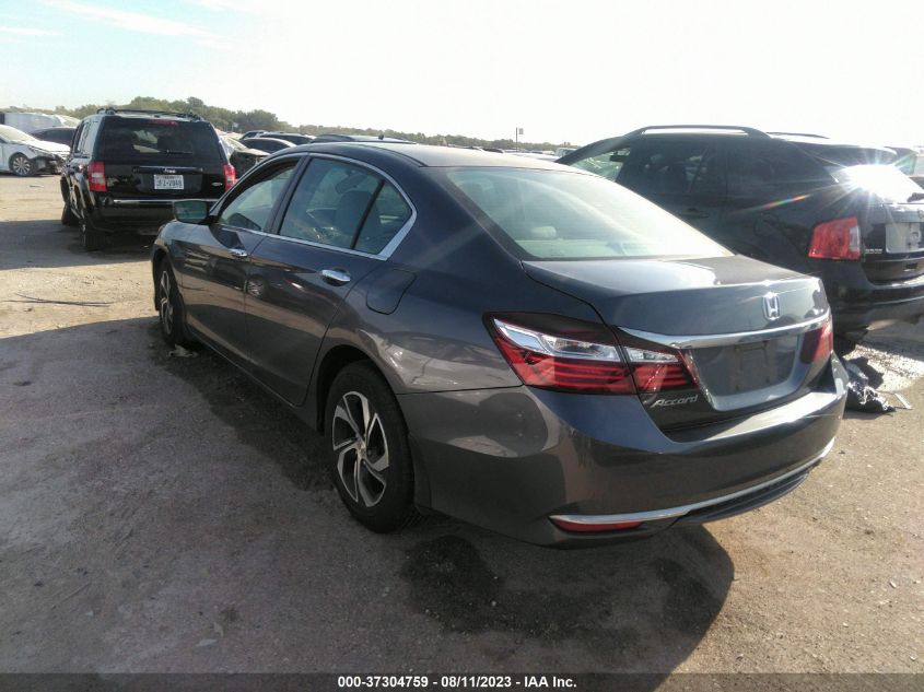 2017 HONDA ACCORD SEDAN LX - 1HGCR2F33HA059163