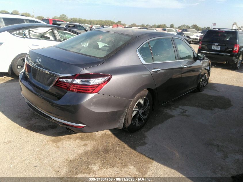 2017 HONDA ACCORD SEDAN LX - 1HGCR2F33HA059163