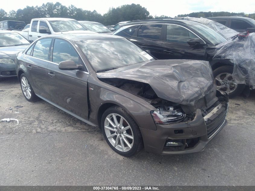 2014 AUDI A4 PREMIUM PLUS - WAUFFAFLXEN043249