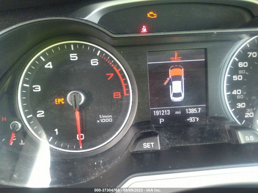 2014 AUDI A4 PREMIUM PLUS - WAUFFAFLXEN043249