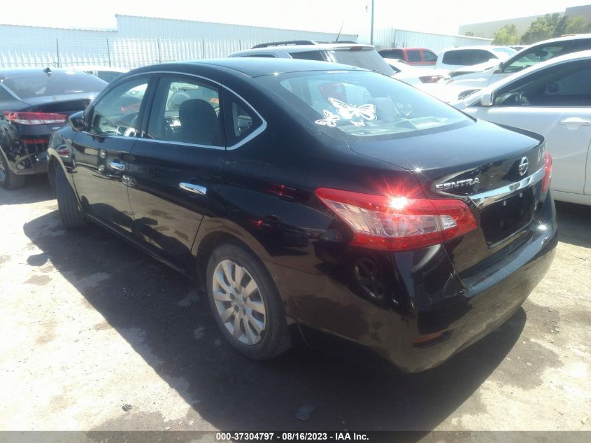 2015 NISSAN SENTRA S - 3N1AB7AP0FY289725