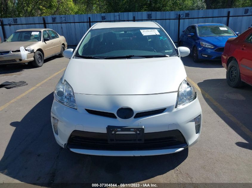 2014 TOYOTA PRIUS FOUR/FIVE/THREE/ONE/TWO - JTDKN3DU3E0377986