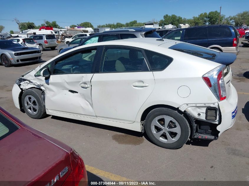 2014 TOYOTA PRIUS FOUR/FIVE/THREE/ONE/TWO - JTDKN3DU3E0377986