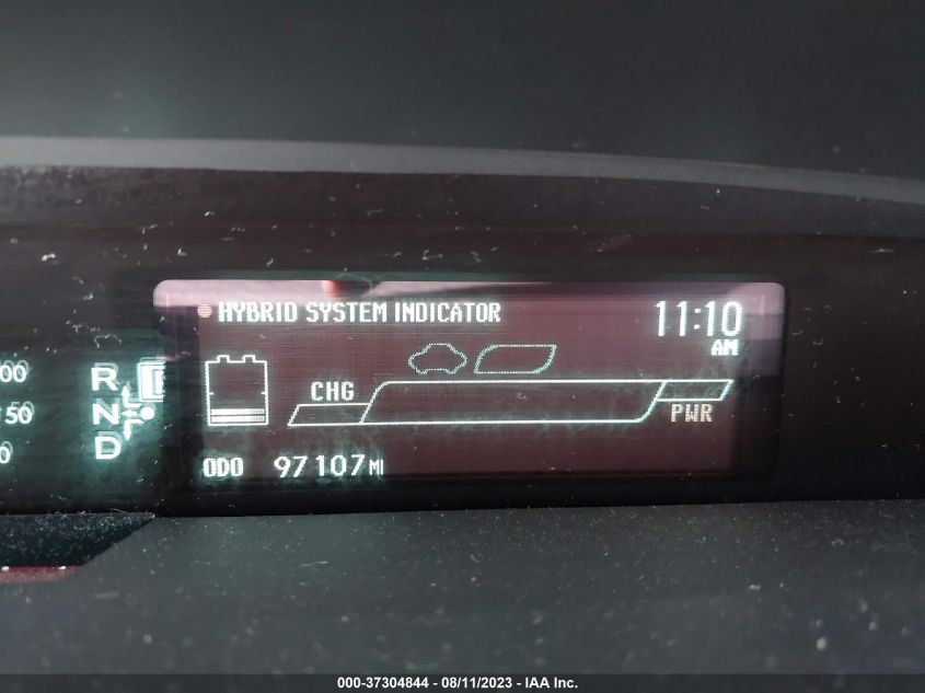 2014 TOYOTA PRIUS FOUR/FIVE/THREE/ONE/TWO - JTDKN3DU3E0377986