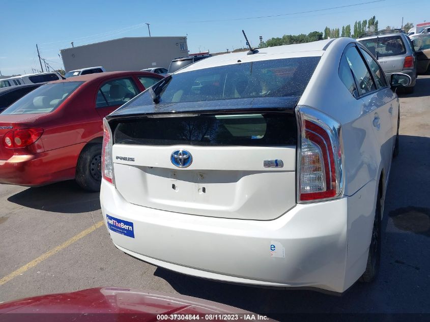 2014 TOYOTA PRIUS FOUR/FIVE/THREE/ONE/TWO - JTDKN3DU3E0377986