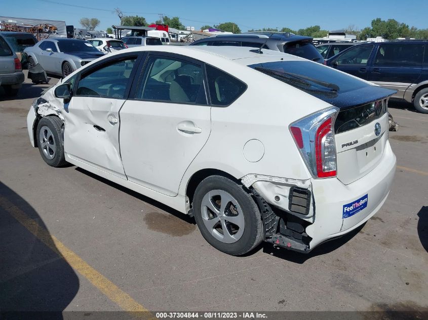 2014 TOYOTA PRIUS FOUR/FIVE/THREE/ONE/TWO - JTDKN3DU3E0377986