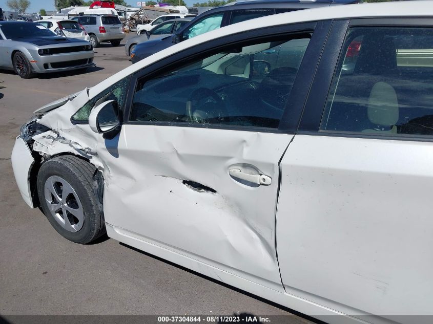 2014 TOYOTA PRIUS FOUR/FIVE/THREE/ONE/TWO - JTDKN3DU3E0377986