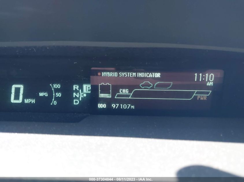 2014 TOYOTA PRIUS FOUR/FIVE/THREE/ONE/TWO - JTDKN3DU3E0377986