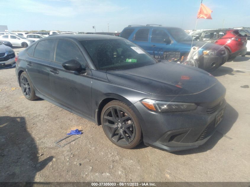 2022 HONDA CIVIC SEDAN SPORT - 2HGFE2F53NH597157