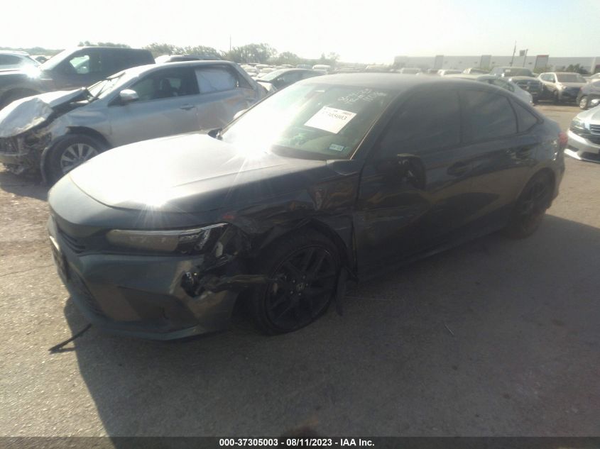 2022 HONDA CIVIC SEDAN SPORT - 2HGFE2F53NH597157