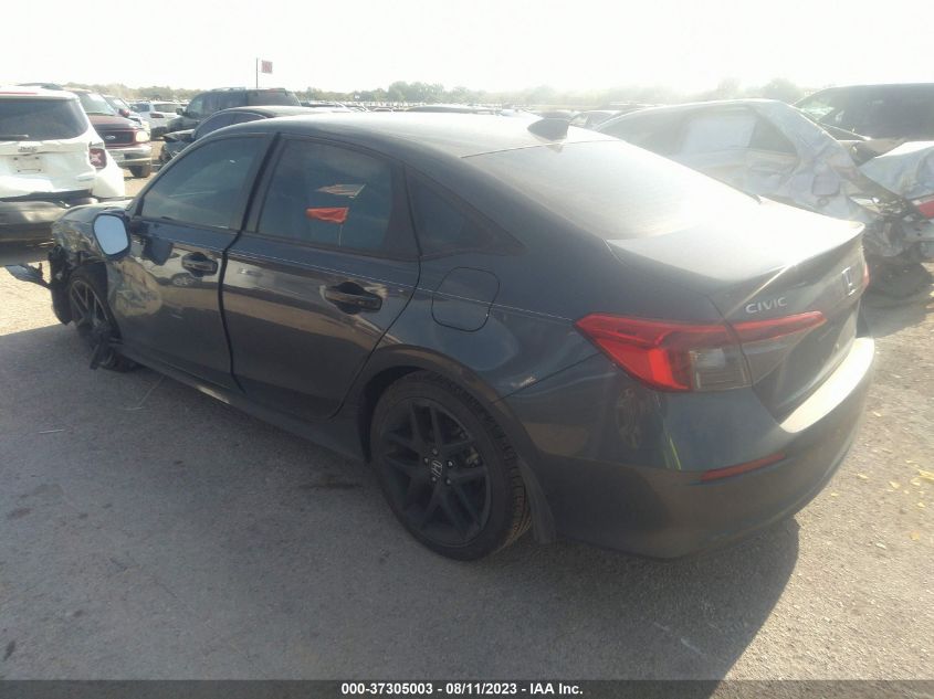 2022 HONDA CIVIC SEDAN SPORT - 2HGFE2F53NH597157