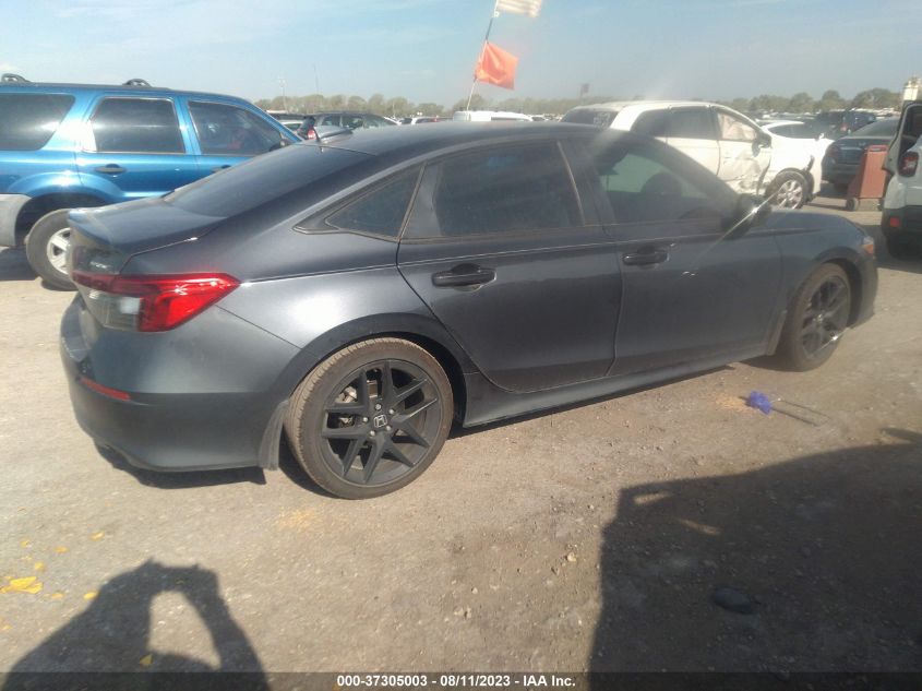 2022 HONDA CIVIC SEDAN SPORT - 2HGFE2F53NH597157