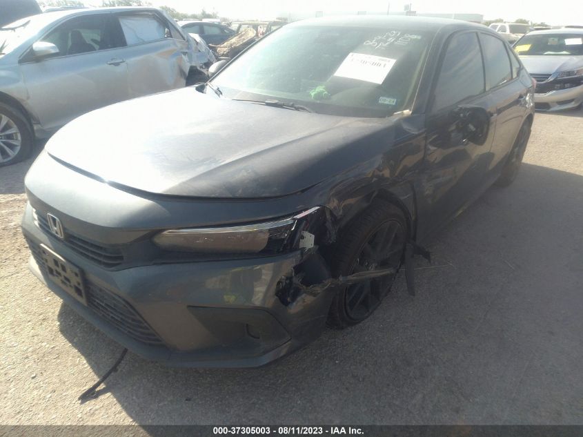 2022 HONDA CIVIC SEDAN SPORT - 2HGFE2F53NH597157