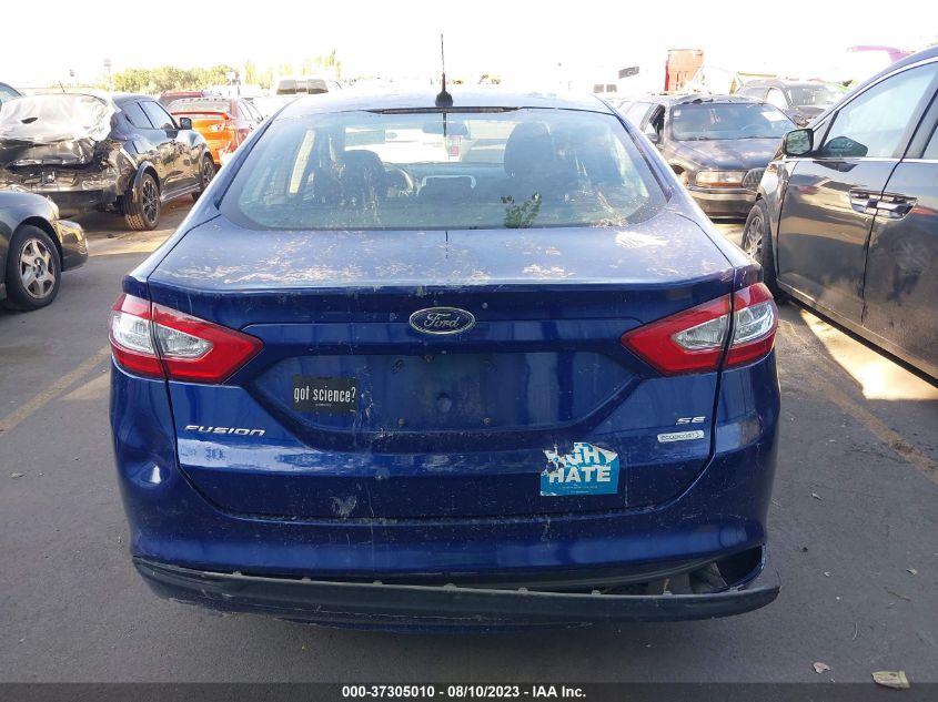 2015 FORD FUSION SE - 3FA6P0H74FR115769