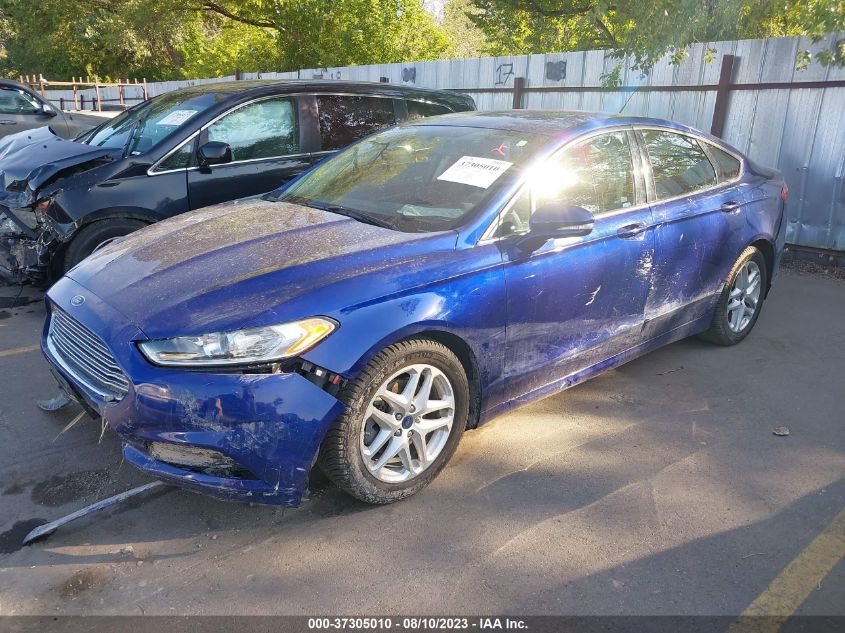 2015 FORD FUSION SE - 3FA6P0H74FR115769