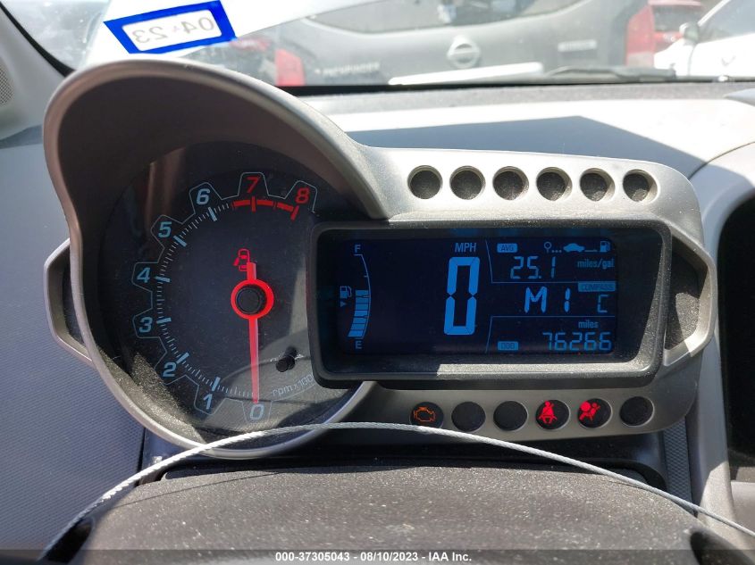 2015 CHEVROLET SONIC LT - 1G1JC6SH7F4199625