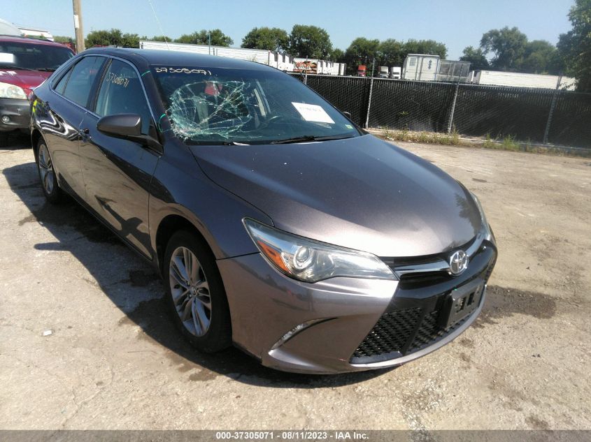 2016 TOYOTA CAMRY XLE/SE/LE/XSE - 4T1BF1FK1GU172364