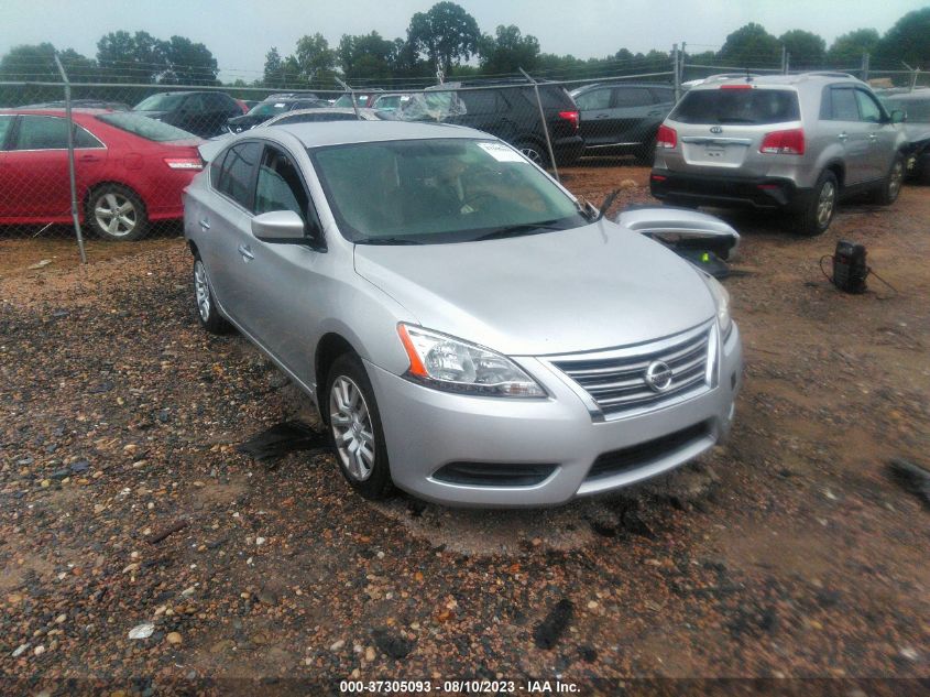 2014 NISSAN SENTRA S/SV/SR/SL - 3N1AB7AP9EY300641