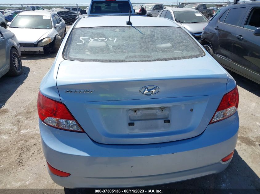2014 HYUNDAI ACCENT GLS - KMHCT4AE7EU665804
