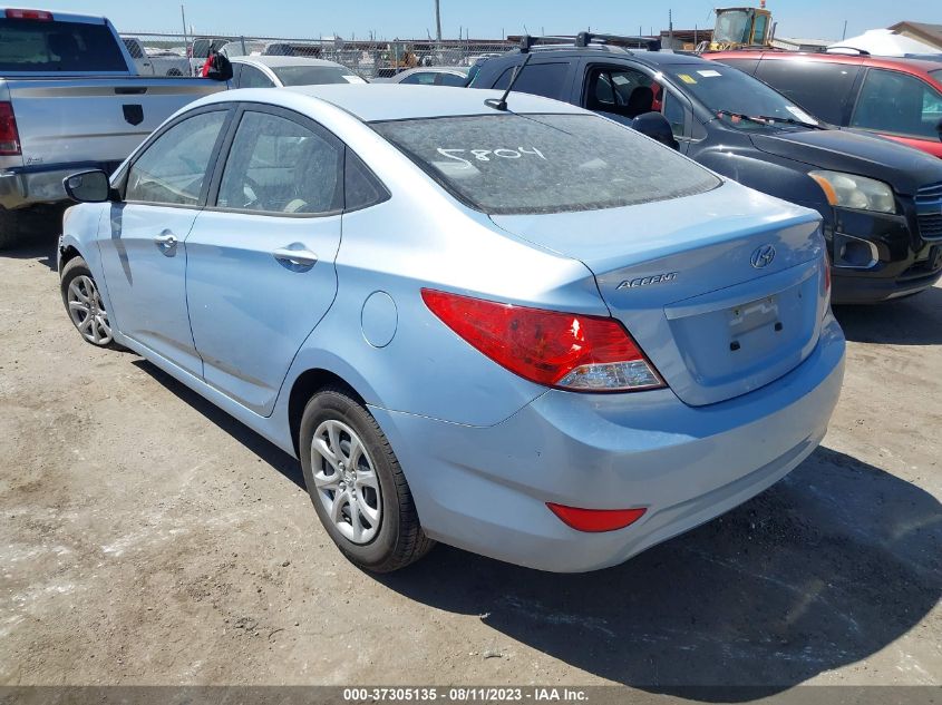 2014 HYUNDAI ACCENT GLS - KMHCT4AE7EU665804