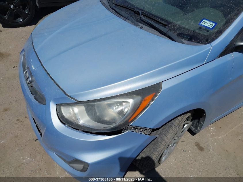 2014 HYUNDAI ACCENT GLS - KMHCT4AE7EU665804