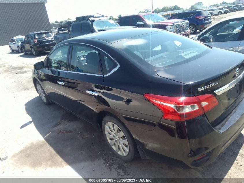 2019 NISSAN SENTRA S - 3N1AB7AP0KY255634