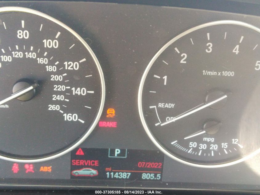2014 BMW 320I 4D - WVA3B1G57ENN90204