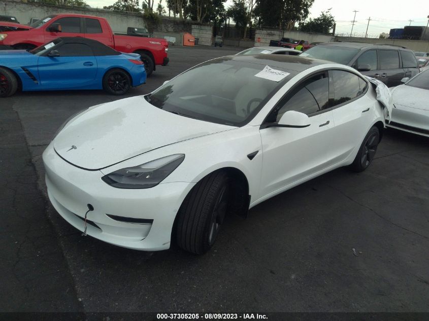 2021 TESLA MODEL 3 STANDARD RANGE PLUS - 5YJ3E1EAXMF057433