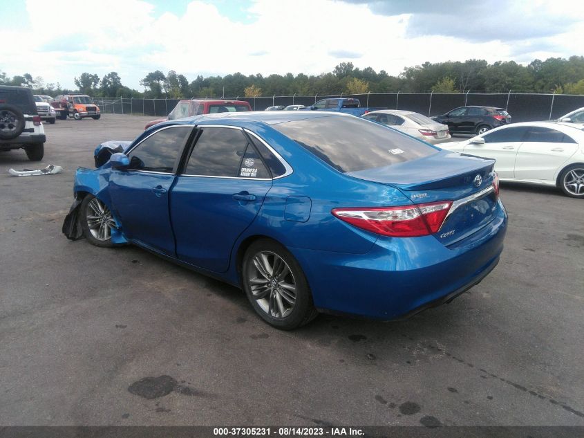 2017 TOYOTA CAMRY XLE/SE/LE/XSE - 4T1BF1FK6HU648674