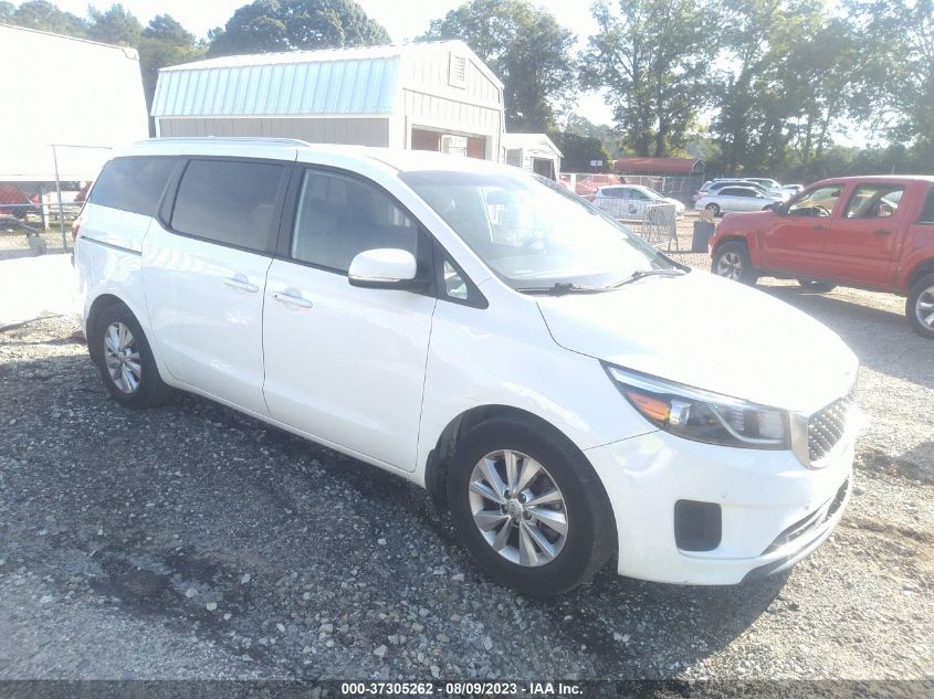 2016 KIA SEDONA LX - KNDMB5C19G6217227