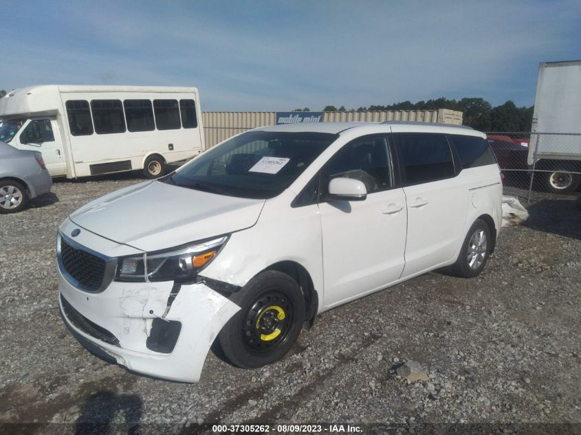 2016 KIA SEDONA LX - KNDMB5C19G6217227