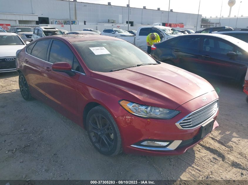 2018 FORD FUSION SE - 3FA6P0HDXJR114835