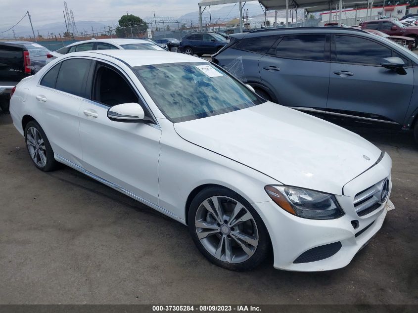 55SWF4JB2GU172735 2016 MERCEDES-BENZ C-CLASS, photo no. 1