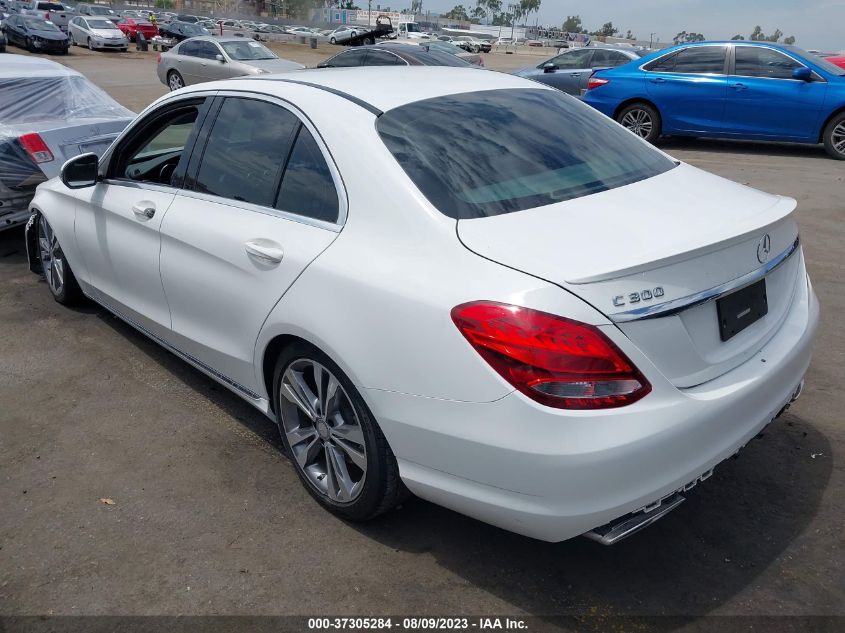 55SWF4JB2GU172735 2016 MERCEDES-BENZ C-CLASS, photo no. 3