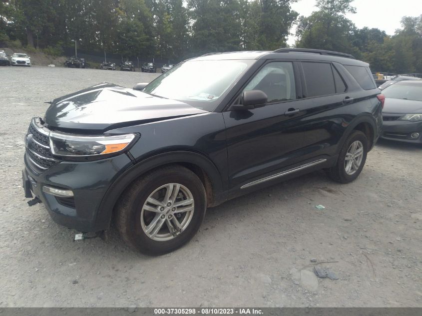 2022 FORD EXPLORER XLT - 1FMSK8DH2NGA87654