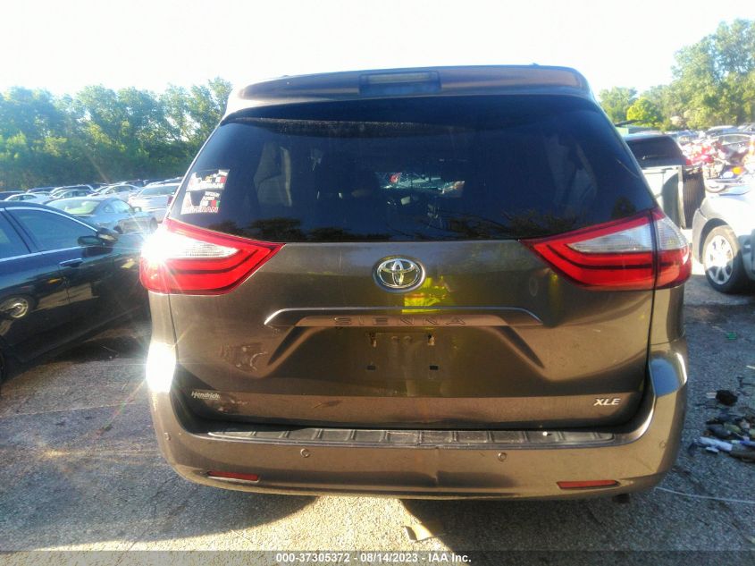 2016 TOYOTA SIENNA XLE/XLE AAS/LTD - 5TDYK3DC0GS721610