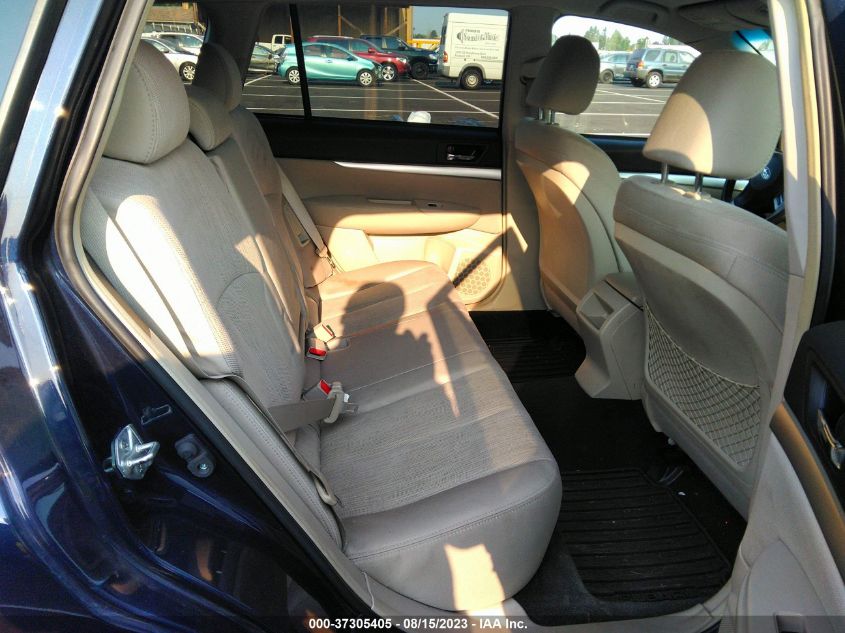 2013 SUBARU OUTBACK 2.5I PREMIUM - 4S4BRCCC1D3237764