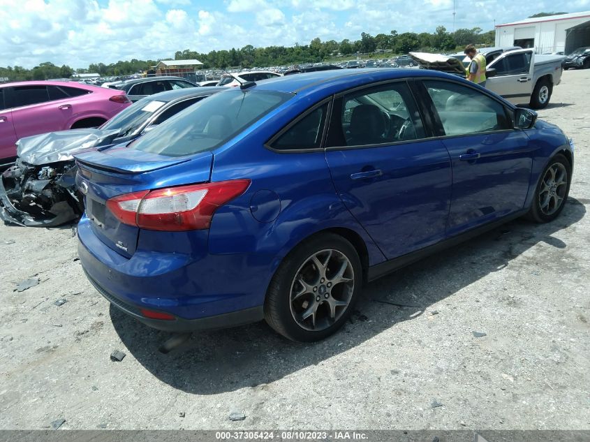 2014 FORD FOCUS SE - 1FADP3F28EL272928