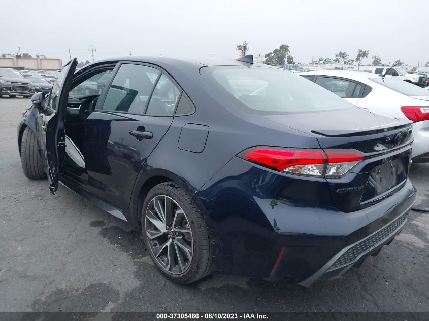 VIN 5YFS4MCE5NP108669 2022 TOYOTA COROLLA SE/NIGHT SHADE