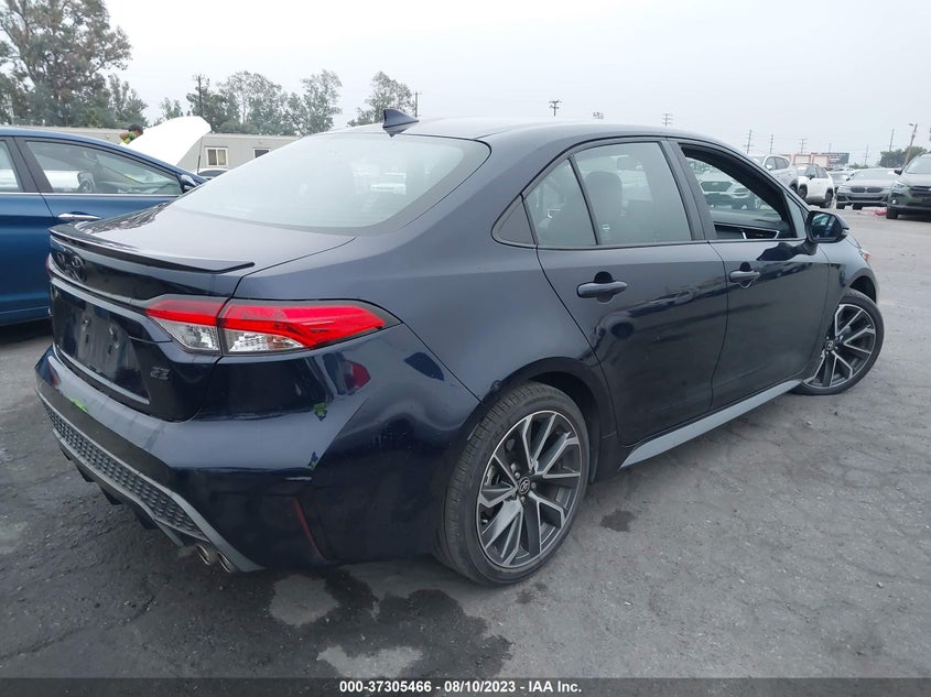 VIN 5YFS4MCE5NP108669 2022 TOYOTA COROLLA SE/NIGHT SHADE