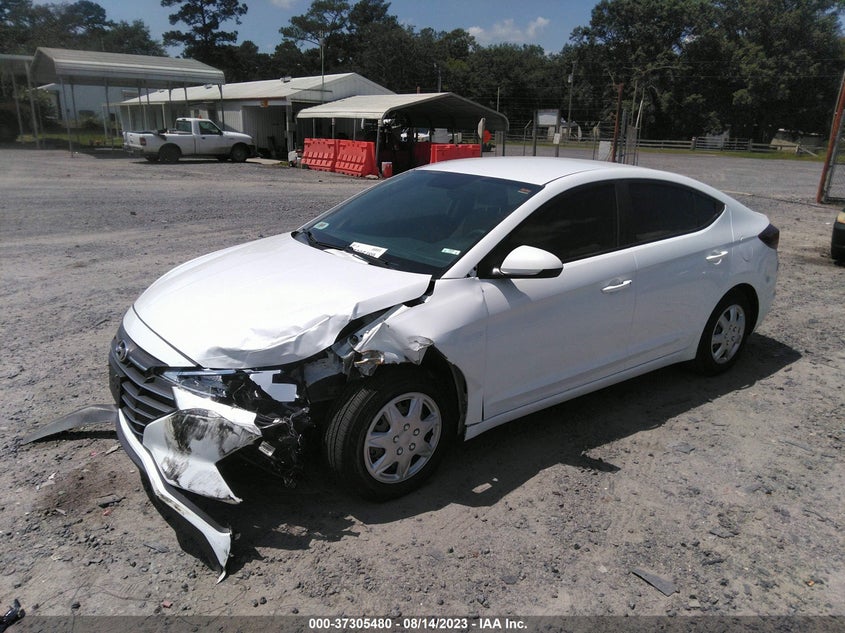 VIN 5NPD74LF4KH401352 2019 HYUNDAI ELANTRA SE