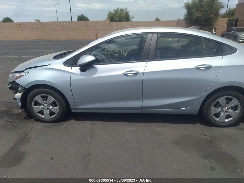 2017 CHEVROLET CRUZE LS - 3G1BC5SM0HS546629