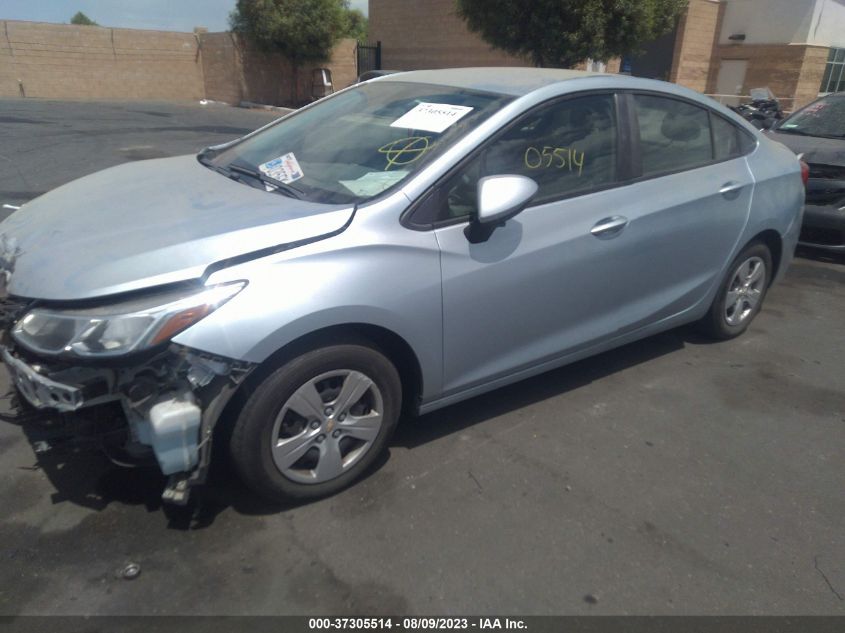2017 CHEVROLET CRUZE LS - 3G1BC5SM0HS546629
