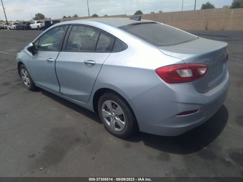 2017 CHEVROLET CRUZE LS - 3G1BC5SM0HS546629