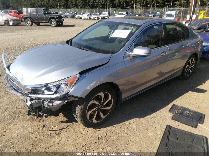 2017 HONDA ACCORD SEDAN EX - 1HGCR2F77HA093397
