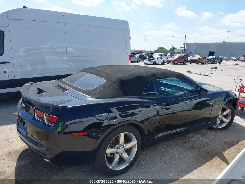 2013 CHEVROLET CAMARO LT - 2G1FB3D37D9220427