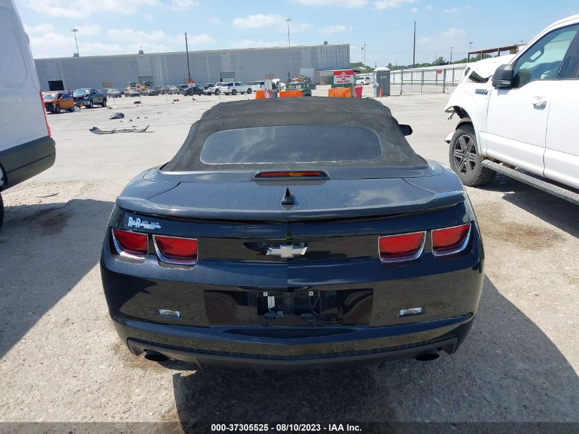 2013 CHEVROLET CAMARO LT - 2G1FB3D37D9220427