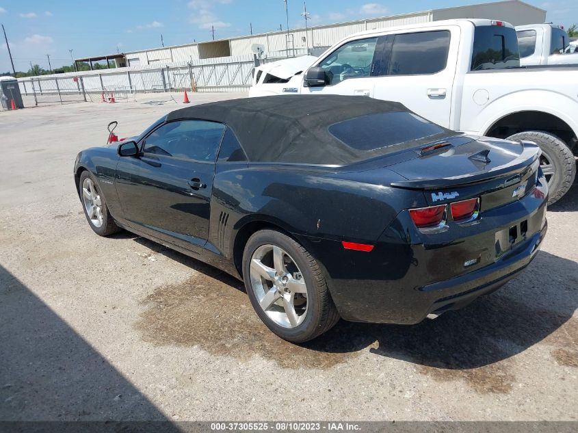2013 CHEVROLET CAMARO LT - 2G1FB3D37D9220427
